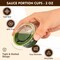 2 oz 500 pack Cups with Lids, Disposable Souffle Cups with Lids, Clear Portion Cups for Dipping Sauce